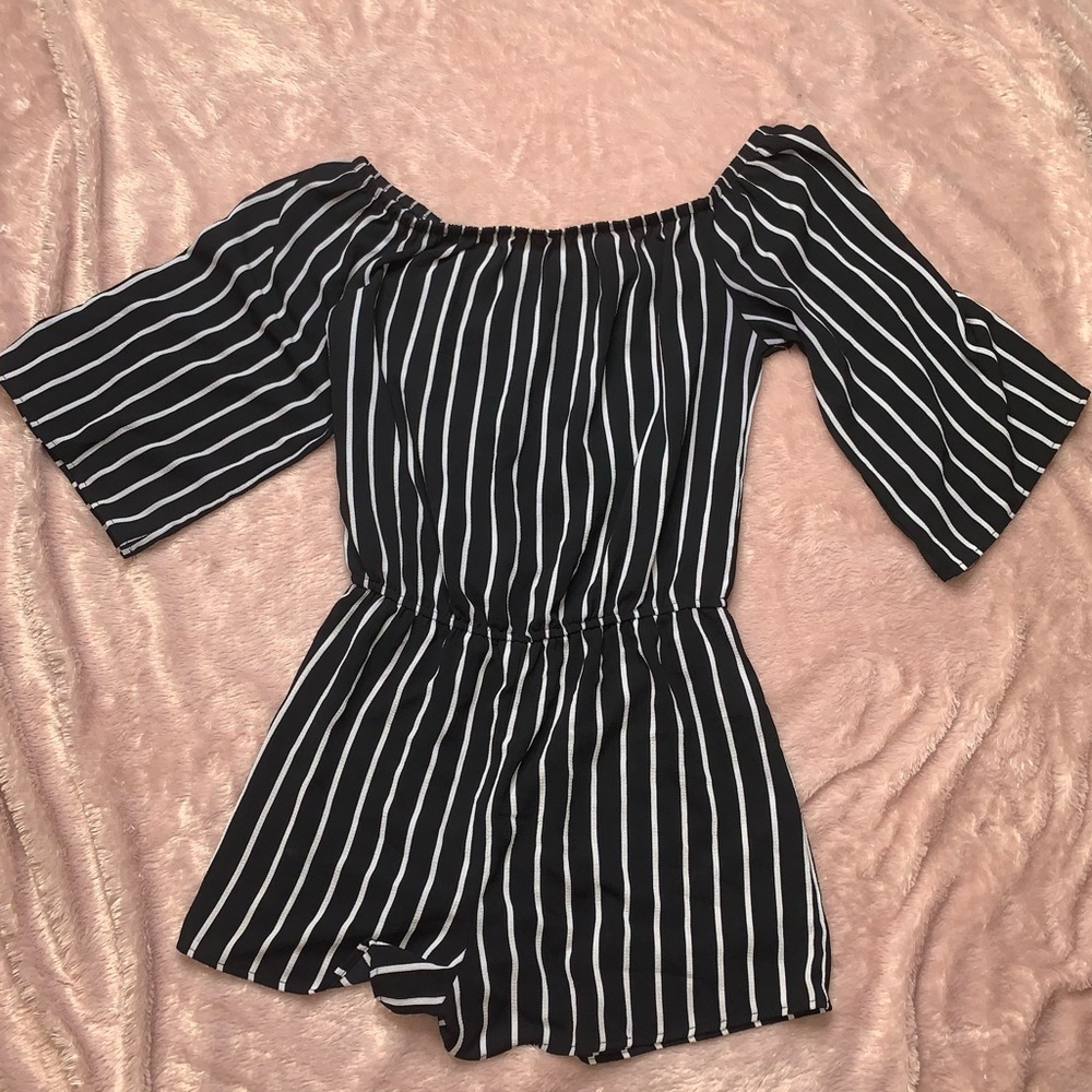 Striped Romper